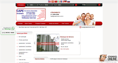 Desktop Screenshot of capeimoveis.com.br